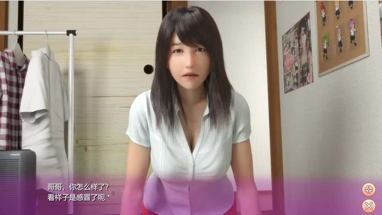 死宅与天使和奇怪的家 角色养成 实机截图 3